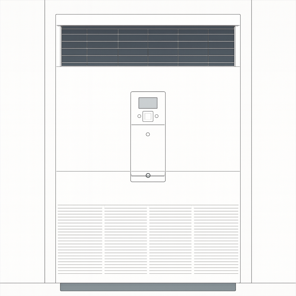 床置きエアコン