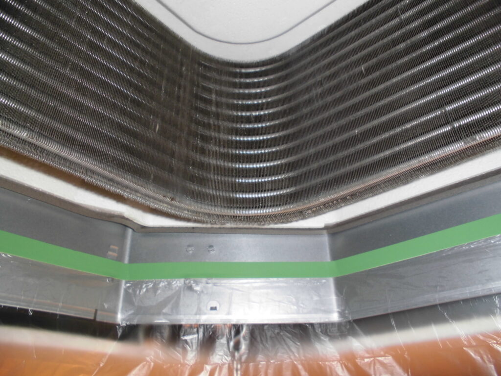 長岡京市 向日市 八幡市 天井カセット型エアコン分解作業