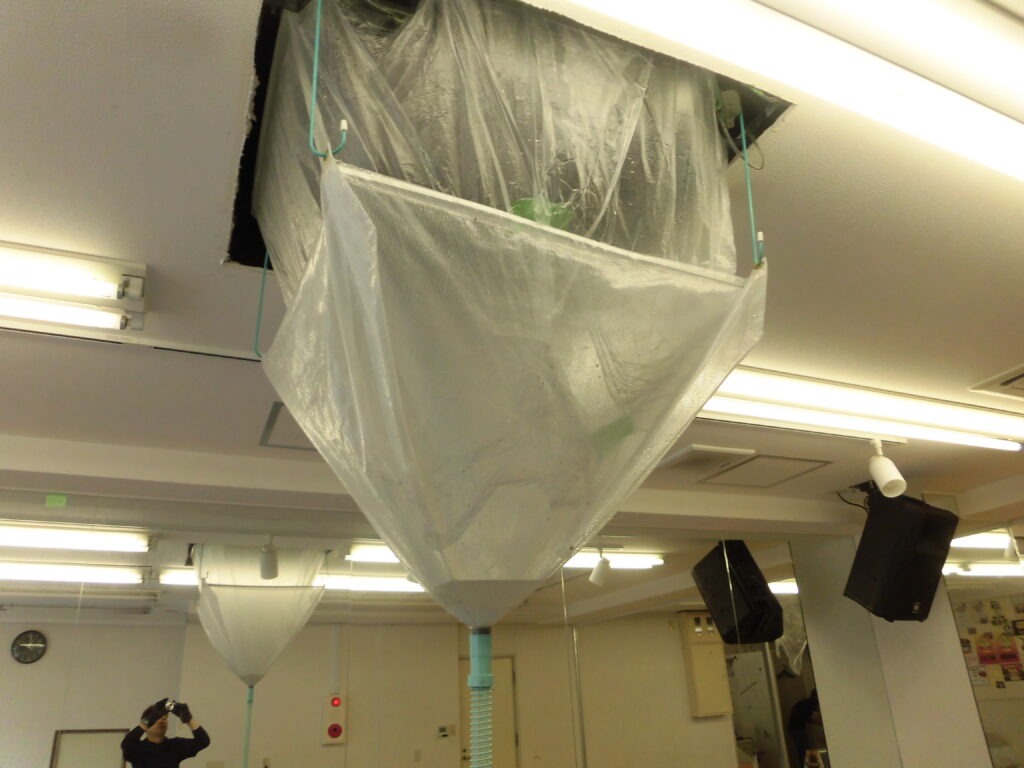 奈良市の美容室 送風ファン洗浄作業